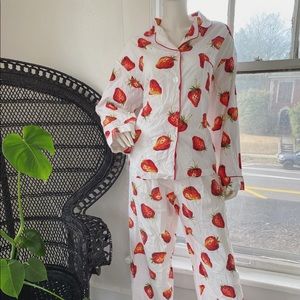 1999 Victoria’s Secret strawberry PJs